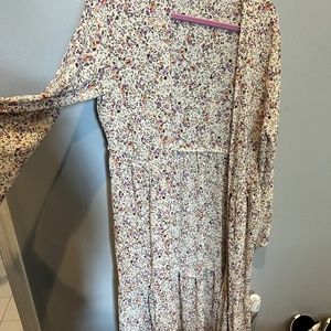 Pink Lilly open duster